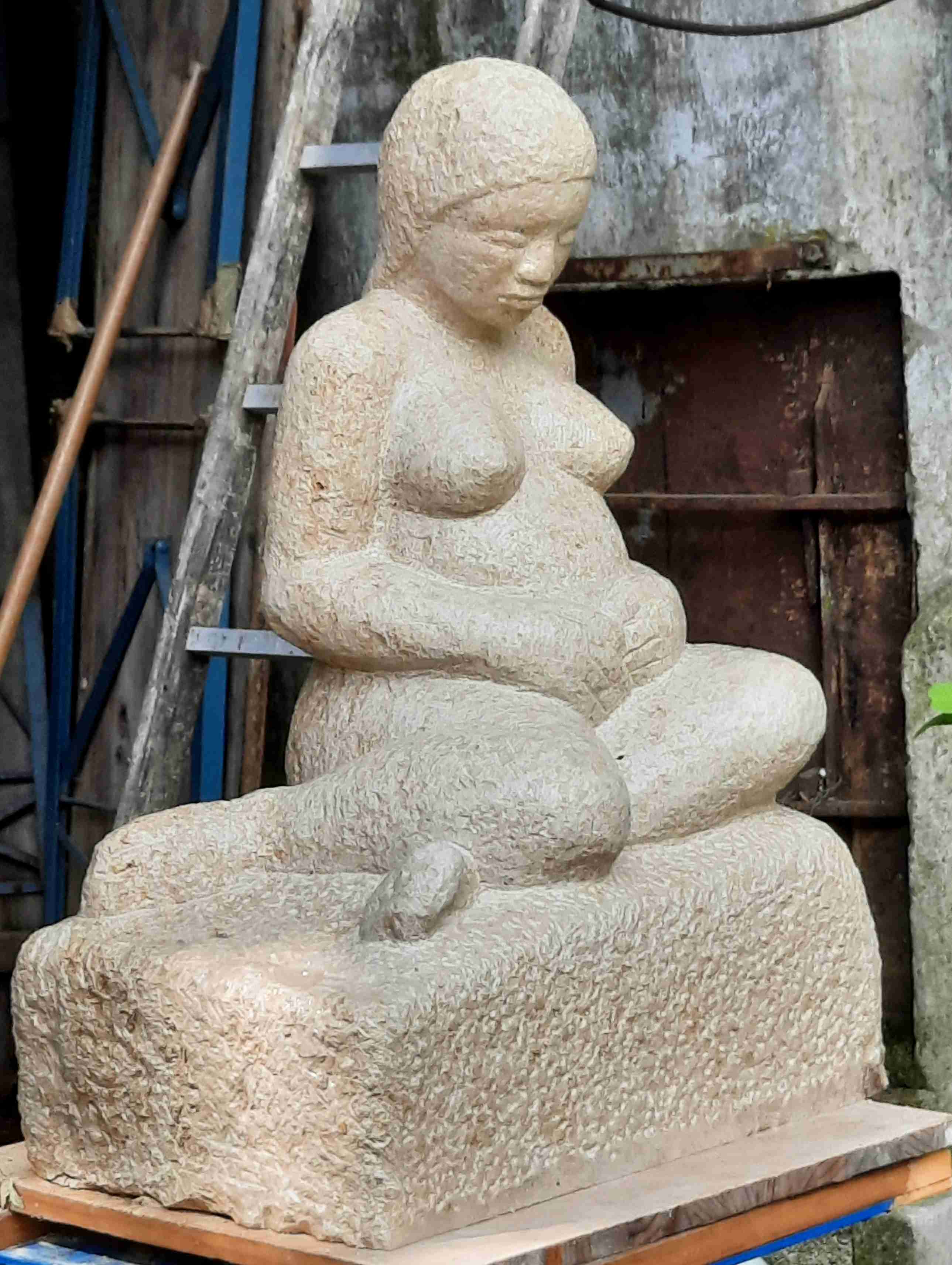 Große Schwangere, Treuchlinger Kalkstein